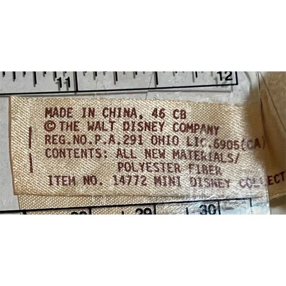 Vintage Disney Donald Duck Small Plush Toy 6-14" Kids 3+ - Picture 4 of 5